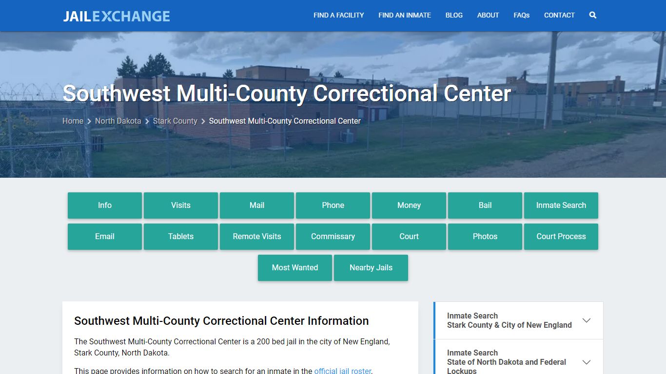 Southwest Multi-County Correctional Center - Jail Exchange